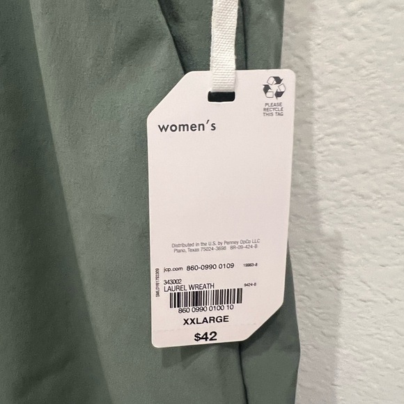 NWT Women’s Stylus Green Shorts XXL - Picture 6 of 11